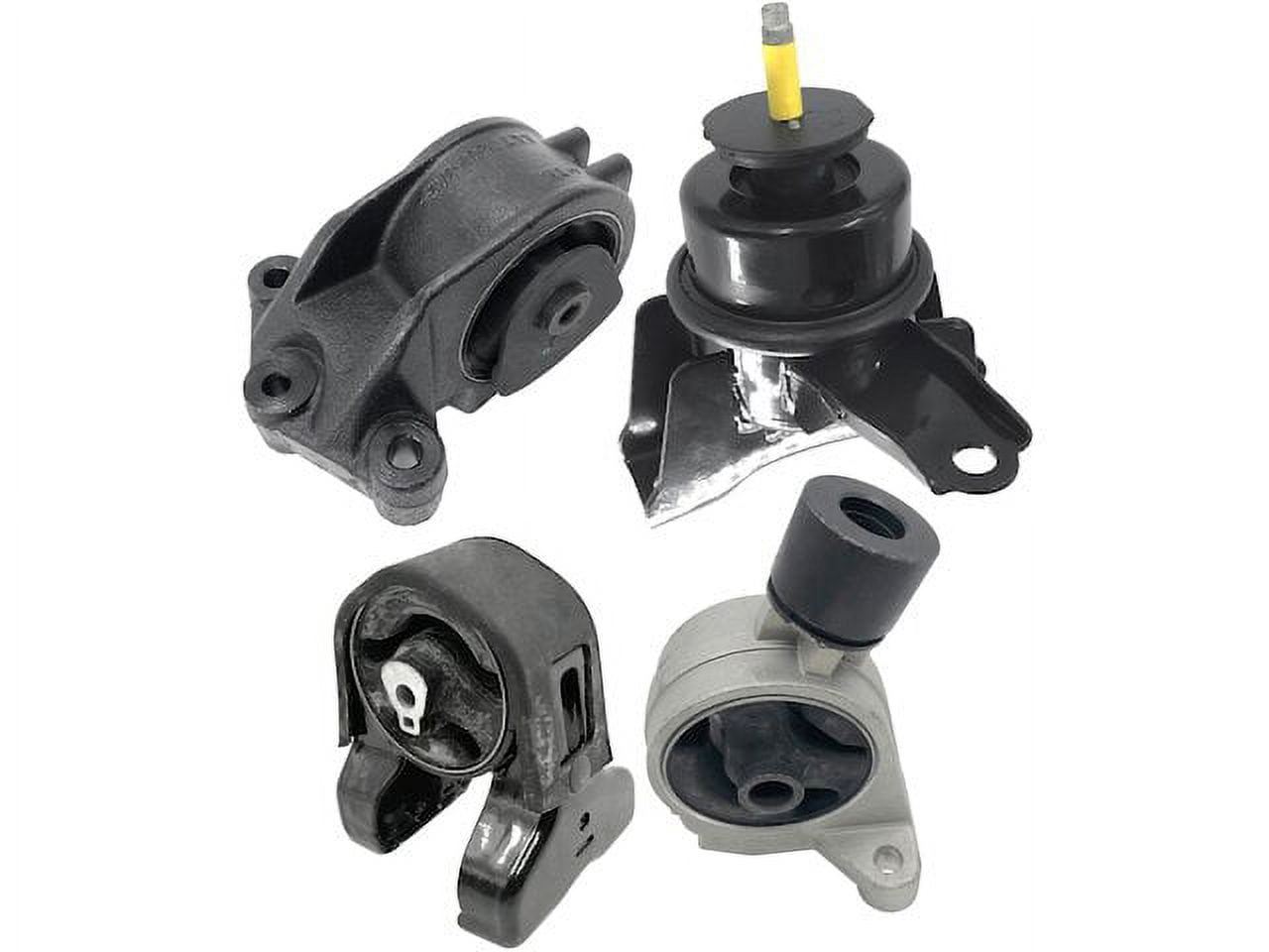 Engine Mount and Transmission Mount Kit - 4 Piece - Compatible with 2006 - 2012, 2014 Kia Sedona Mini Passenger Van 3.5L 3.8L V6 2007 2008 2009 2010 2011