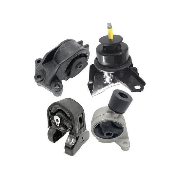 Engine Mount and Transmission Mount Kit - 4 Piece - Compatible with 2006 - 2012, 2014 Kia Sedona Mini Passenger Van 3.5L 3.8L V6 2007 2008 2009 2010 2011