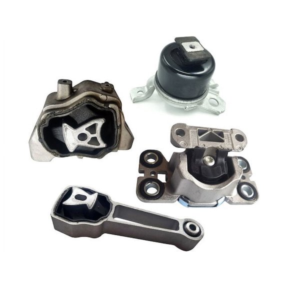 Engine Mount and Transmission Mount Kit - 4 Piece - Compatible with 2010 - 2016 Volvo XC60 3.0L 6-Cylinder with Automatic Transmission 2011 2012 2013 2014 2015