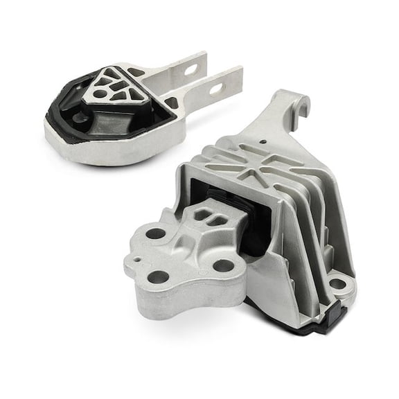 Engine Mount and Transmission Mount Kit 2 - Compatible with 2013 - 2016 Dodge Dart 2.4L 4-Cylinder - Autopart Premium