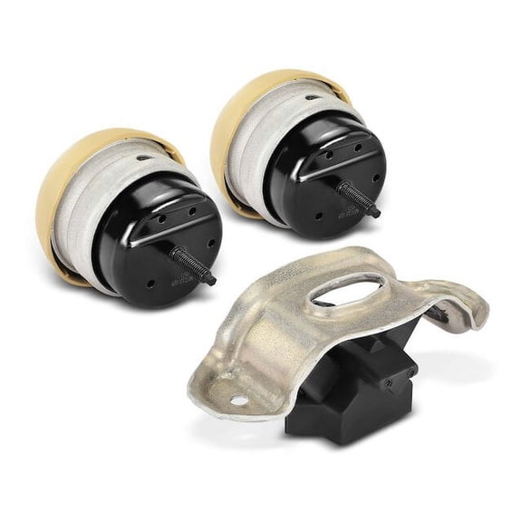 Engine Mount and Transmission Mount Kit 3 - Compatible with 2000 - 2006 Lincoln LS - Autopart Premium