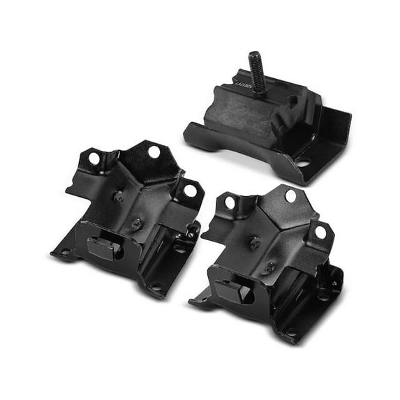 Engine Mount and Transmission Mount Kit 3 - Compatible with 2003 - 2006 Chevy Silverado 1500 4.3L V6 2004 2005