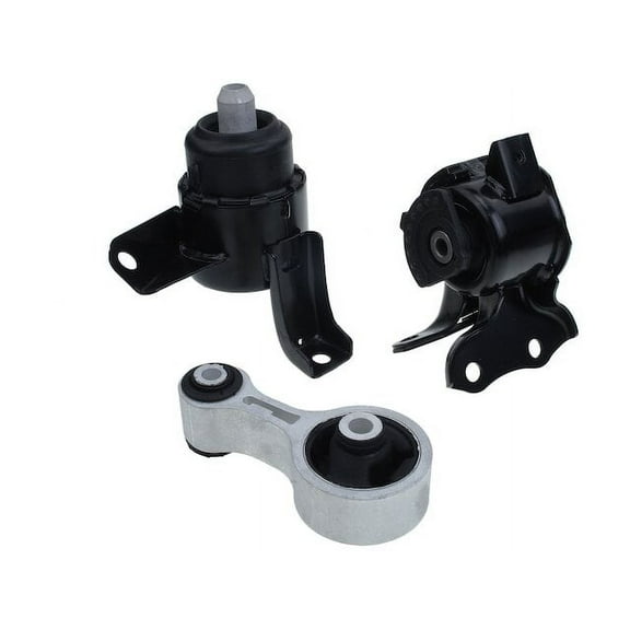 Engine Mount and Transmission Mount Kit 3 - Compatible with 2003 - 2008 Mazda 6 Sedan 2.3L 4-Cylinder 2004 2005 2006 2007