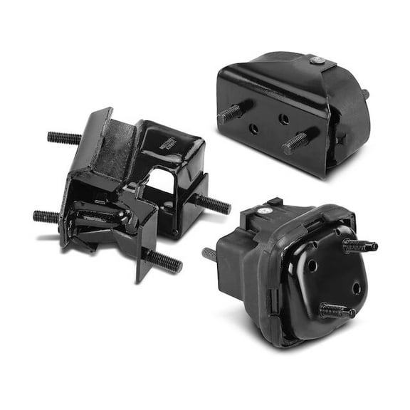 Engine Mount and Transmission Mount Kit 3 - Compatible with 2006 - 2009 Chevy Impala SS 5.3L V8 2007 2008