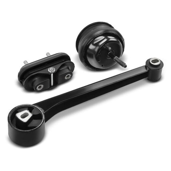 Engine Mount and Transmission Mount Kit 3 - Compatible with 2006 - 2011 Cadillac DTS 4.6L V8 - Autopart Premium