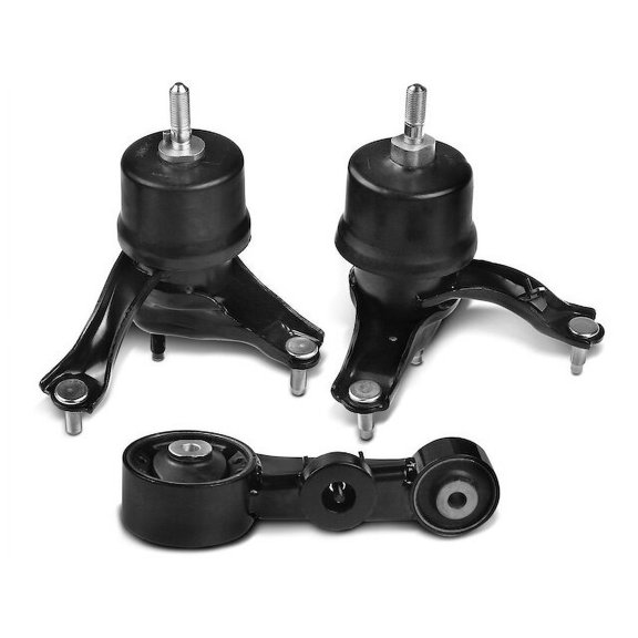 Engine Mount and Transmission Mount Kit 3 - Compatible with 2007 - 2012 Lexus ES350 Base 3.5L V6 - Autopart Premium