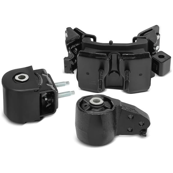 Engine Mount and Transmission Mount Kit 3 - Compatible with 2007 - 2014 Ford Expedition 5.4L V8 - Autopart Premium