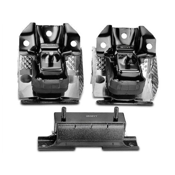 Engine Mount and Transmission Mount Kit 3 - Compatible with 2007 - 2014 GMC Yukon 2008 2009 2010 2011 2012 2013