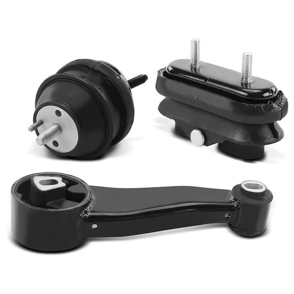 Engine Mount and Transmission Mount Kit 3 - Compatible with 2009 - 2011 Buick Lucerne 3.9L V6 2010