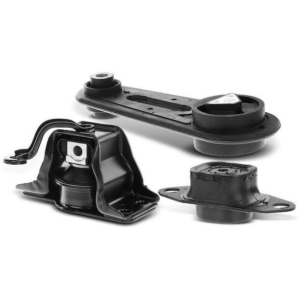 Engine Mount Rear Versa Engine Mount and Transmission Mount Kit 3 - Compatible with 2009 - 2011 ...