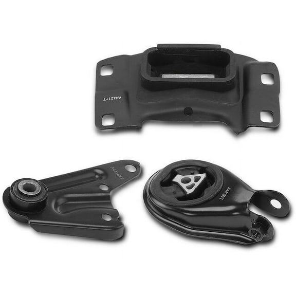 Engine Mount and Transmission Mount Kit 3 - Compatible with 2012 - 2015 Mazda 5 2.5L 4-Cylinder Naturally Aspirated - Autopart Premium