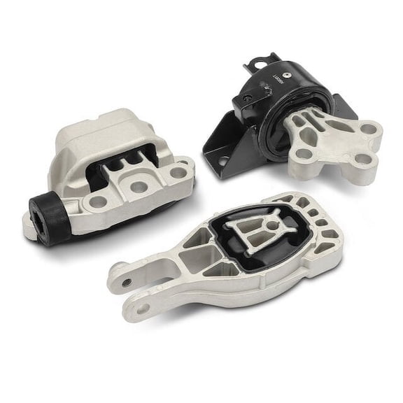 Engine Mount and Transmission Mount Kit 3 - Compatible with 2012 - 2019 Chevrolet Sonic 1.4L 4-Cylinder - Autopart Premium