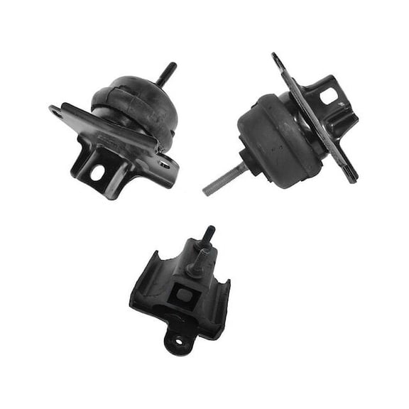 Engine Mount and Transmission Mount Kit 3 Piece - Compatible with 2001 - 2003 Oldsmobile Aurora 4.0L V8 2002