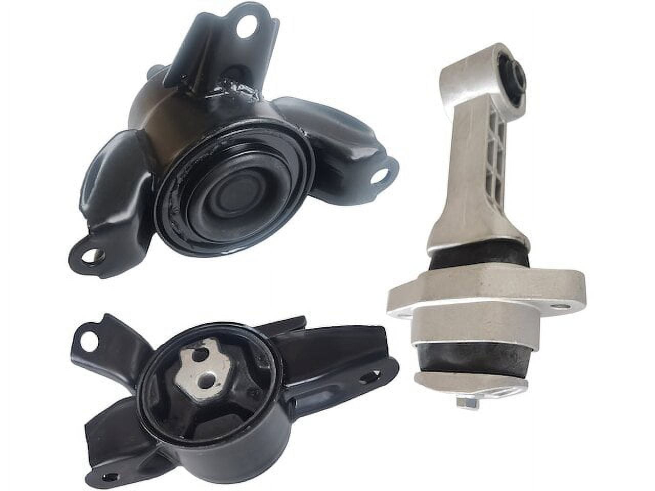 Engine Mount and Transmission Mount Kit - 3 Piece - Compatible with 2011 - 2016 Hyundai Elantra (Automatic Transmission) 2012 2013 2014 2015