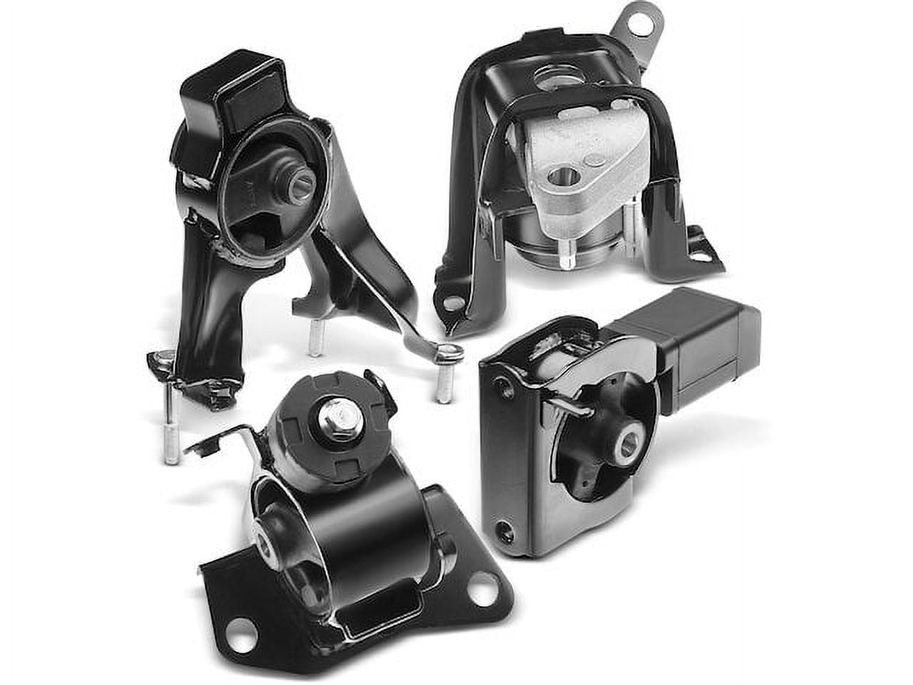 Engine Mount and Transmission Mount Kit 4 - Compatible with 2003 - 2008 Toyota Corolla 1.8L 4-Cylinder - Autopart Premium