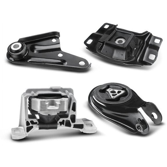 Engine Mount and Transmission Mount Kit 4 - Compatible with 2004 - 2009 Mazda 3 2.0L 4-Cylinder 2005 2006 2007 2008