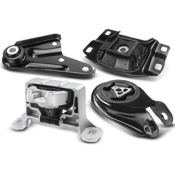 Engine Mount and Transmission Mount Kit 4 - Compatible with 2004 - 2009 Mazda 3 2.3L 4-Cylinder 2005 2006 2007 2008