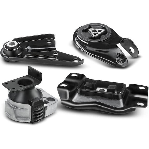 Engine Mount and Transmission Mount Kit 4 - Compatible with 2006 - 2010 Mazda 5 2.3L 4-Cylinder - Autopart Premium