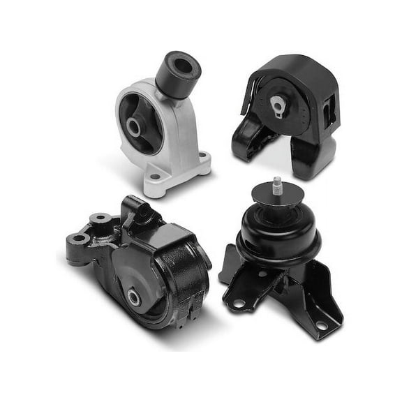 Engine Mount and Transmission Mount Kit 4 - Compatible with 2006 - 2012, 2014 Kia Sedona 2007 2008 2009 2010 2011