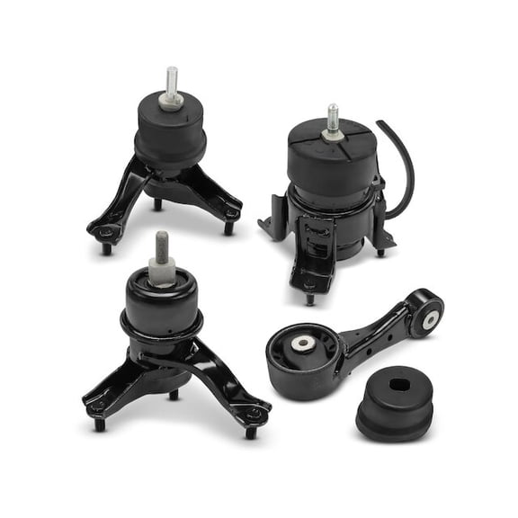 Engine Mount and Transmission Mount Kit 4 - Compatible with 2007 - 2009 RX350 Base 3.5L V6 2008