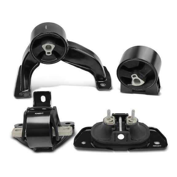 Engine Mount and Transmission Mount Kit 4 - Compatible with 2007 - 2010 Chrysler Sebring 2008 2009