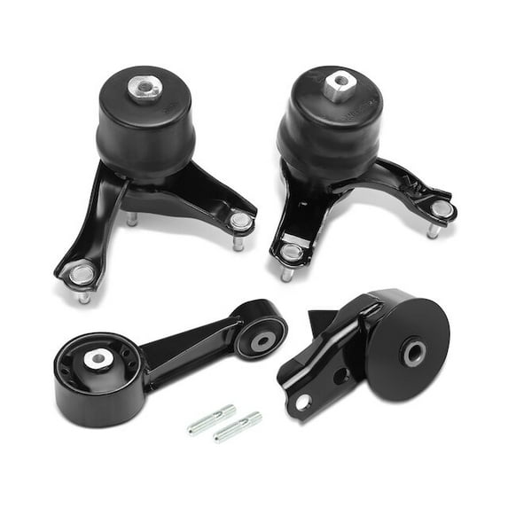 Engine Mount and Transmission Mount Kit 4 - Compatible with 2008 - 2013 Toyota Highlander 3.5L V6 2009 2010 2011 2012