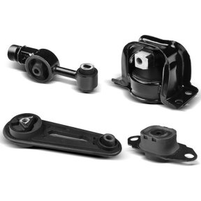Engine Mount and Transmission Mount Kit 4 - Compatible with 2009 - 2014 Nissan Cube 1.8L 4-Cylinder - Autopart Premium