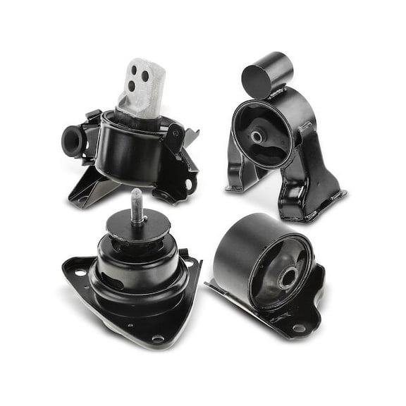 Engine Mount and Transmission Mount Kit 4 - Compatible with 2010 - 2013 Kia Forte Koup - Autopart Premium