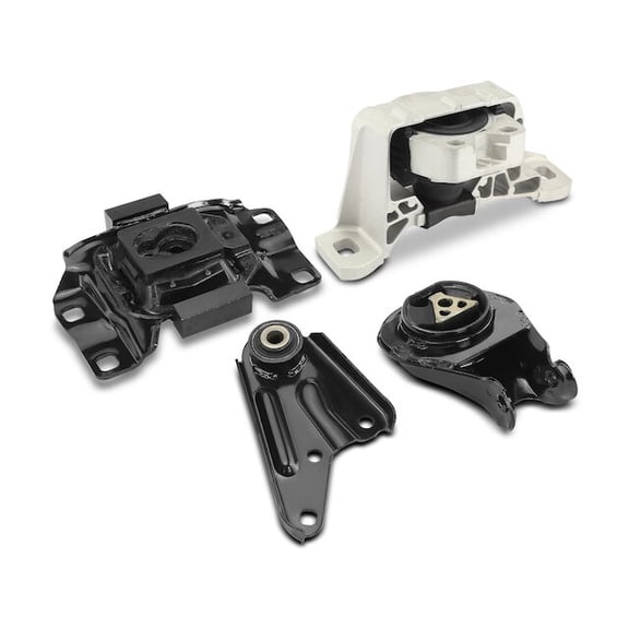 Engine Mount and Transmission Mount Kit 4 - Compatible with 2010 Mazda 3 2.0L 4-Cylinder
