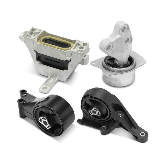 Engine Mount and Transmission Mount Kit 4 - Compatible with 2011 - 2013 Buick Regal 2012