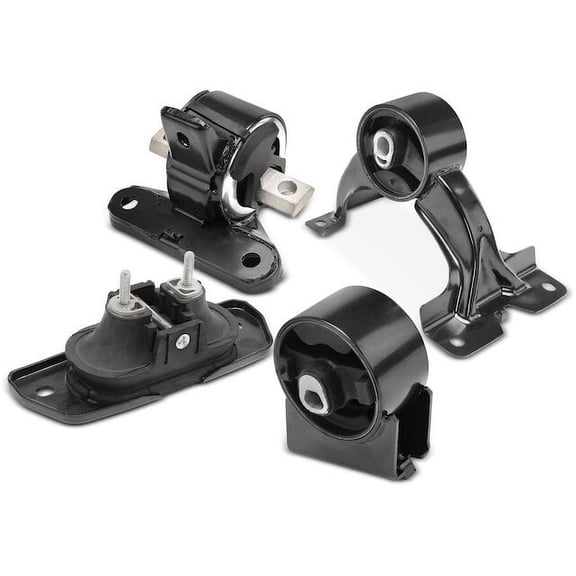 Engine Mount and Transmission Mount Kit 4 - Compatible with 2011 - 2014 Chrysler 200 3.6L V6 2012 2013