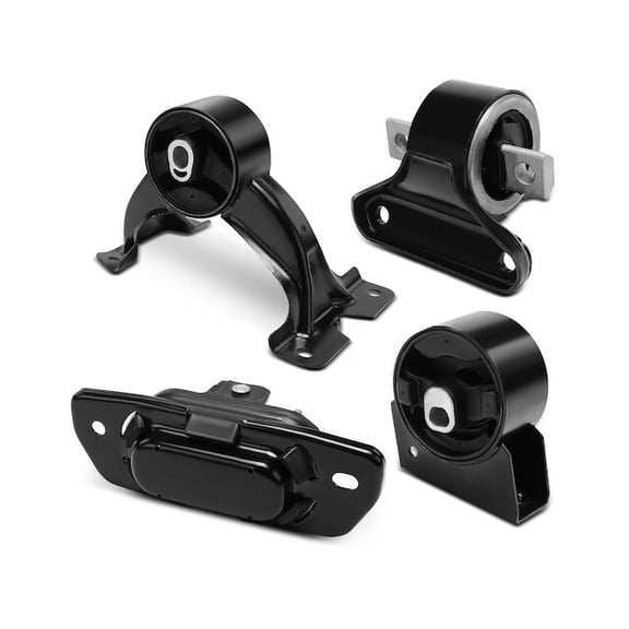 Engine Mount and Transmission Mount Kit 4 - Compatible with 2011 - 2014 Dodge Avenger 3.6L V6 2012 2013