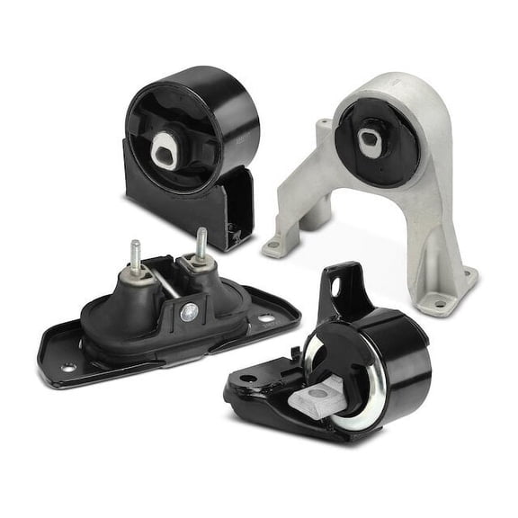 Engine Mount and Transmission Mount Kit 4 - Compatible with 2011 - 2019 Dodge Journey 3.6L V6 - Autopart Premium