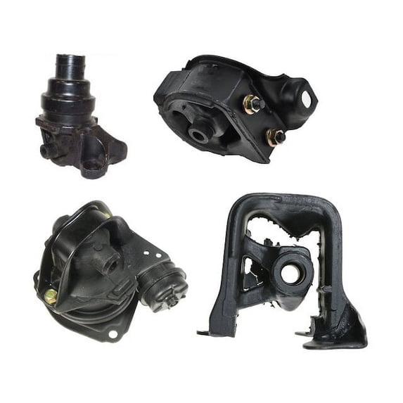 Engine Mount and Transmission Mount Kit 4 Piece - Compatible with 1995 - 1998 Honda Odyssey 1996 1997