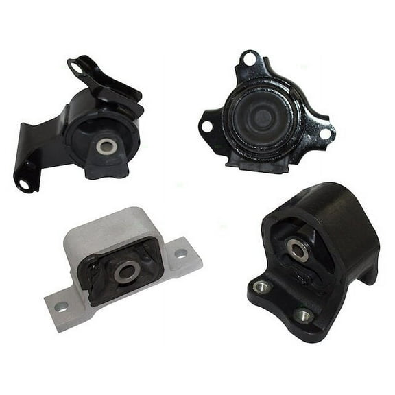 Engine Mount and Transmission Mount Kit - 4 Piece - Compatible with 2002 - 2006 Honda CR-V with Automatic Transmission 2003 2004 2005