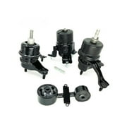 Engine Mount and Transmission Mount Kit - 4 Piece - Compatible with 2002 - 2006 Toyota Camry Sedan 2.4L with Automatic Transmission 2003 2004 2005