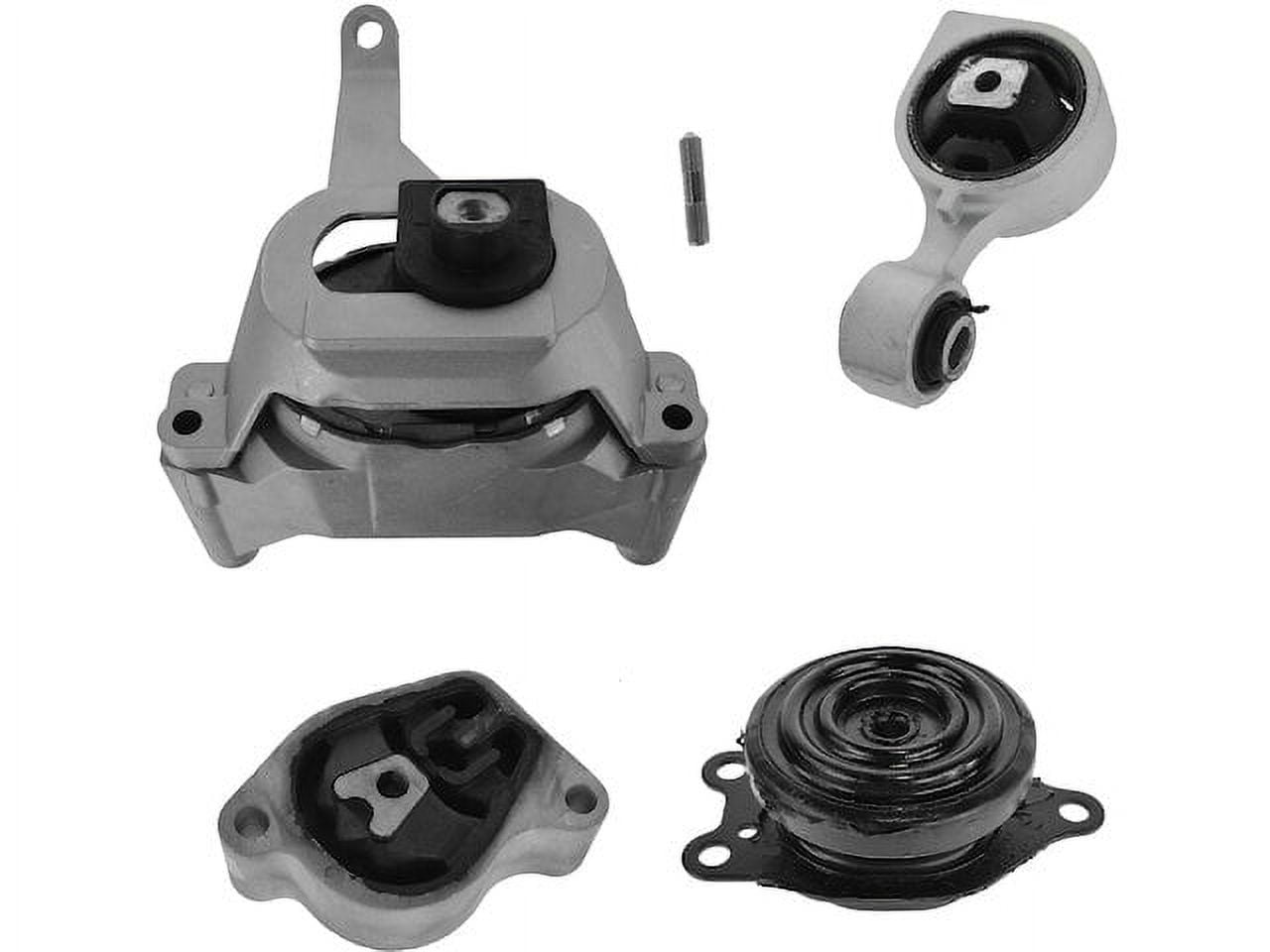 Engine Mount and Transmission Mount Kit 4 Piece - Compatible with 2007 - 2016 Nissan Altima 2.5L 4-Cylinder 2008 2009 2010 2011 2012 2013 2014 2015