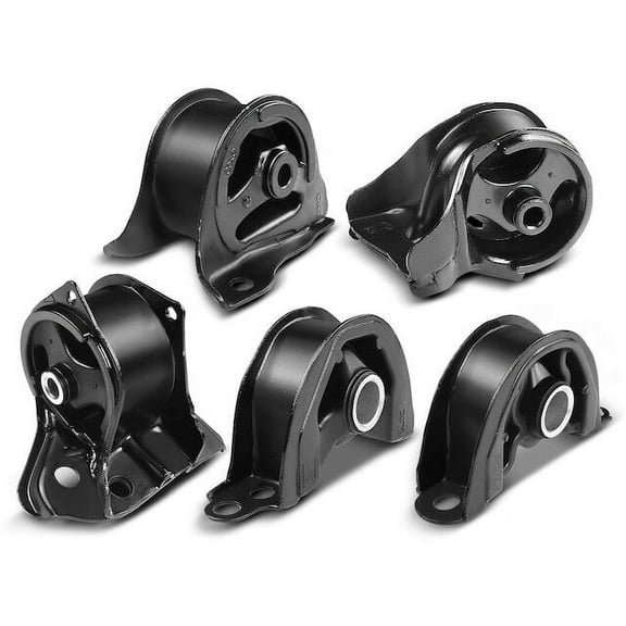 Engine Mount and Transmission Mount Kit 5 - Compatible with 1992 - 1993 Honda Civic