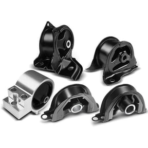 Engine Mount and Transmission Mount Kit 5 - Compatible with 1994 - 2001 Acura Integra 1.8L 4-Cylinder - Autopart Premium