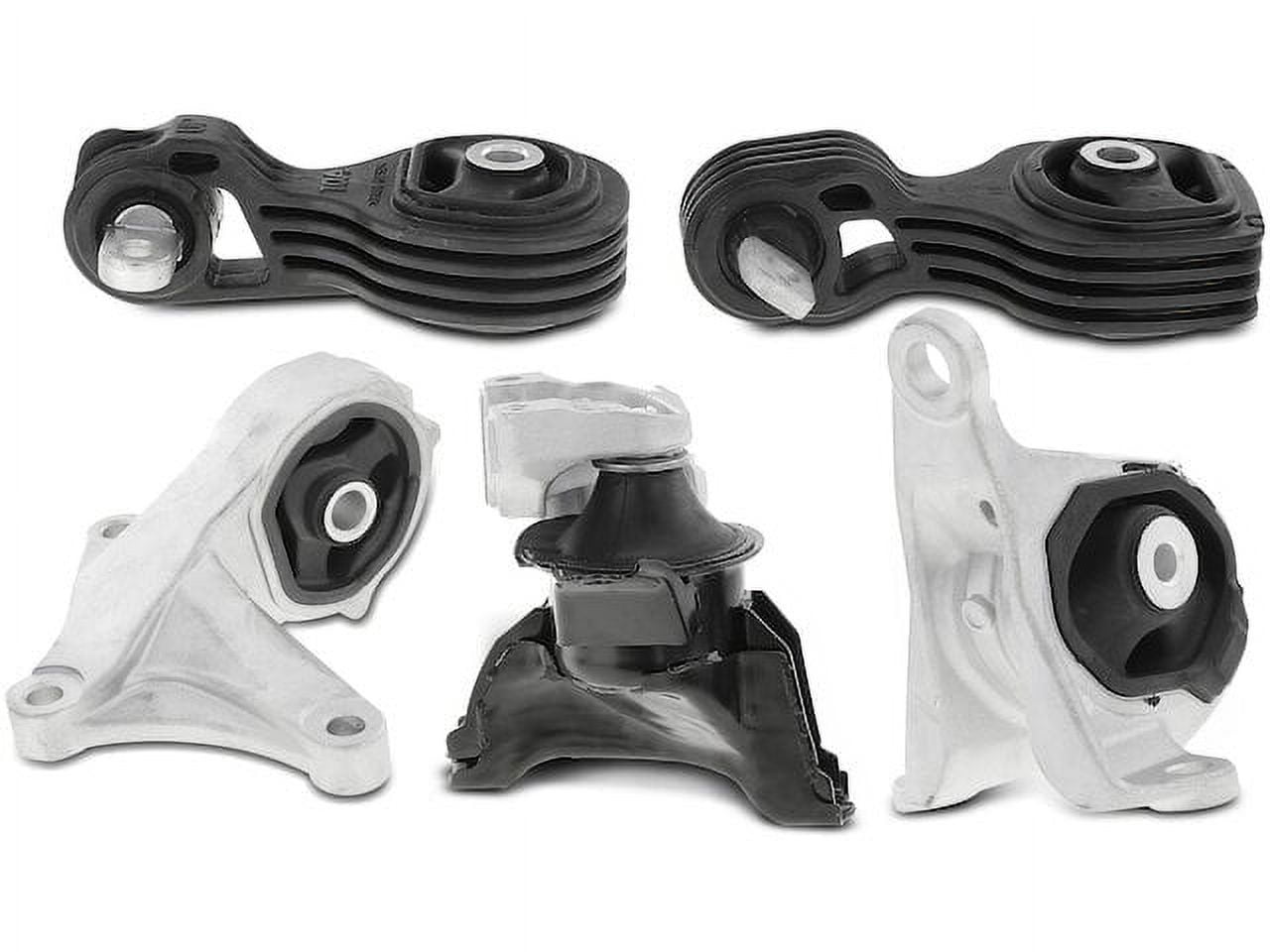 Engine Mount and Transmission Mount Kit 5 - Compatible with 2012 - 2014 Honda CR-V 2.4L 4-Cylinder - Autopart Premium