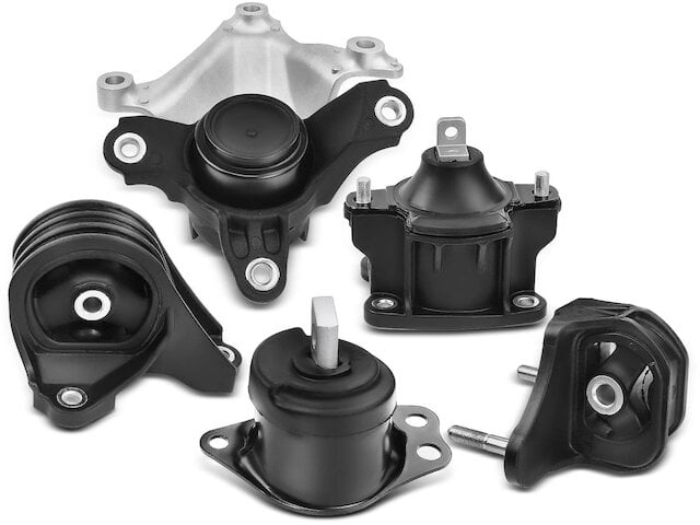 Engine Mount and Transmission Mount Kit 5 - Compatible with 2013 - 2017 Honda Accord 2.4L 4-Cylinder 2014 2015 2016