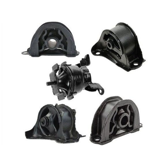 Engine Mount and Transmission Mount Kit 5 Piece - Compatible with 1998 - 2001 Honda CR-V 1999 2000