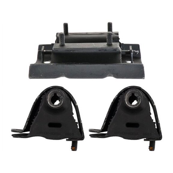 Engine Mount and Transmission Mount Kit - Compatible with 1997 - 2006 Jeep Wrangler 1998 1999 2000 2001 2002 2003 2004 2005