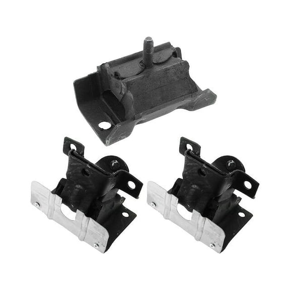 Engine Mount and Transmission Mount Kit - Compatible with 2001 - 2005 GMC Sierra 2500 HD RWD 6.0L V8 2002 2003 2004