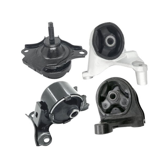 Engine Mount and Transmission Mount Kit - Compatible with 2001 - 2005 Honda Civic - Replacement