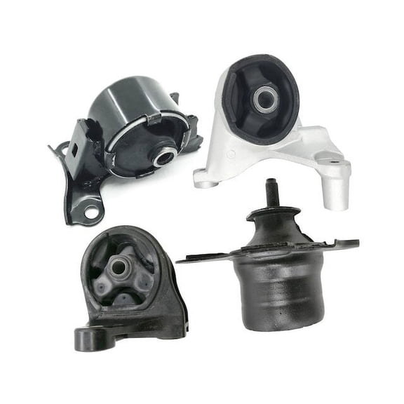 Engine Mount and Transmission Mount Kit - Compatible with 2001 - 2005 Honda Civic - Replacement