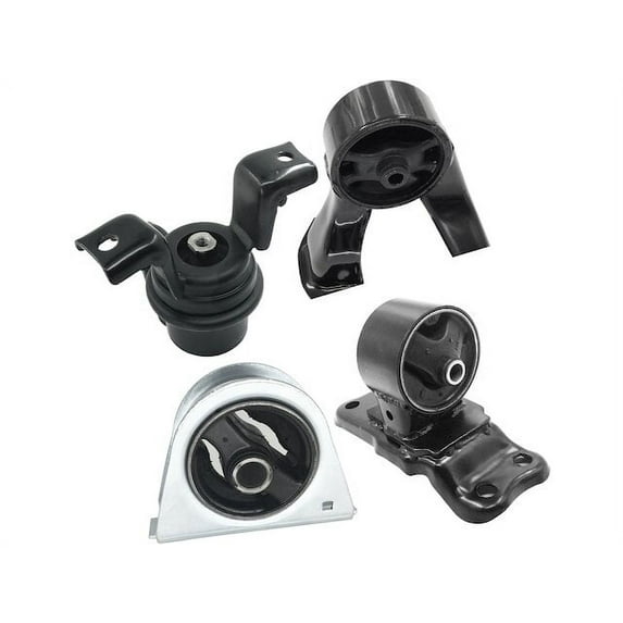 Engine Mount and Transmission Mount Kit - Compatible with 2002 - 2007 Mitsubishi Lancer 2003 2004 2005 2006