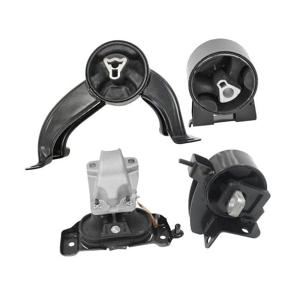 Engine Mount and Transmission Mount Kit - Compatible with 2008 - 2010 Dodge Grand Caravan - Replacement