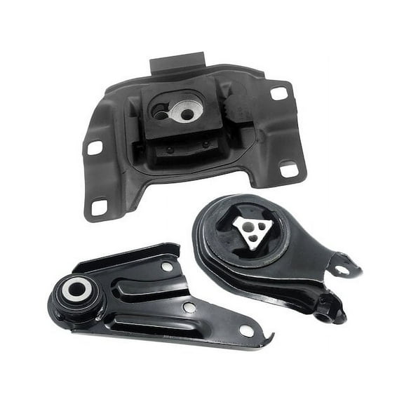 Engine Mount and Transmission Mount Kit - Compatible with 2010 - 2013 Mazda 3 (4-Door with Manual Transmission) 2011 2012