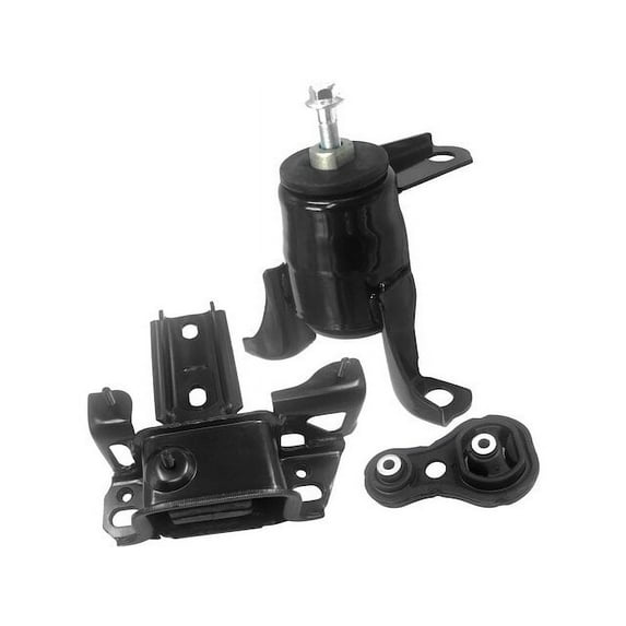 Engine Mount and Transmission Mount Kit - Compatible with 2011 - 2014 Mazda 2 2012 2013